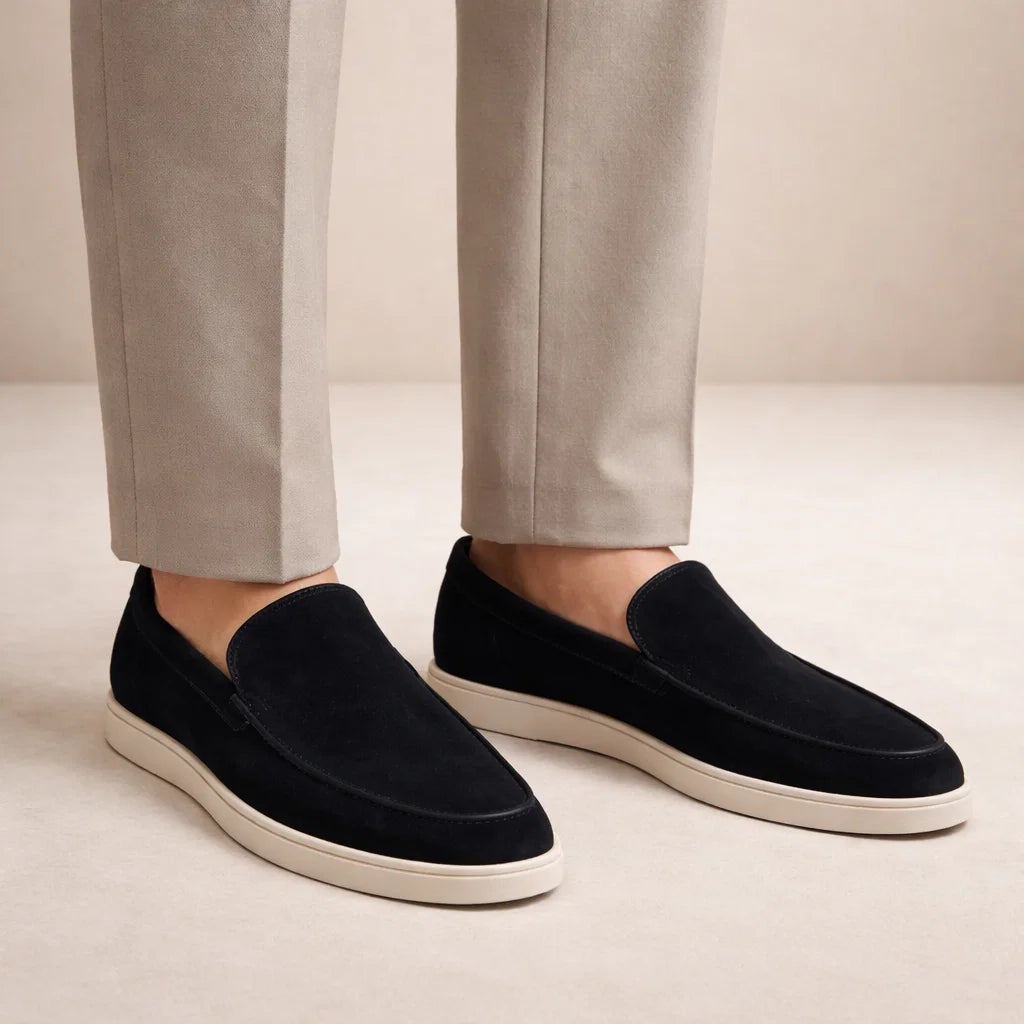 Elegante Heren Loafers van Leer – Comfortabele Instapschoenen voor Mannen met Tijdloos Ontwerp en Stevige Zool 4