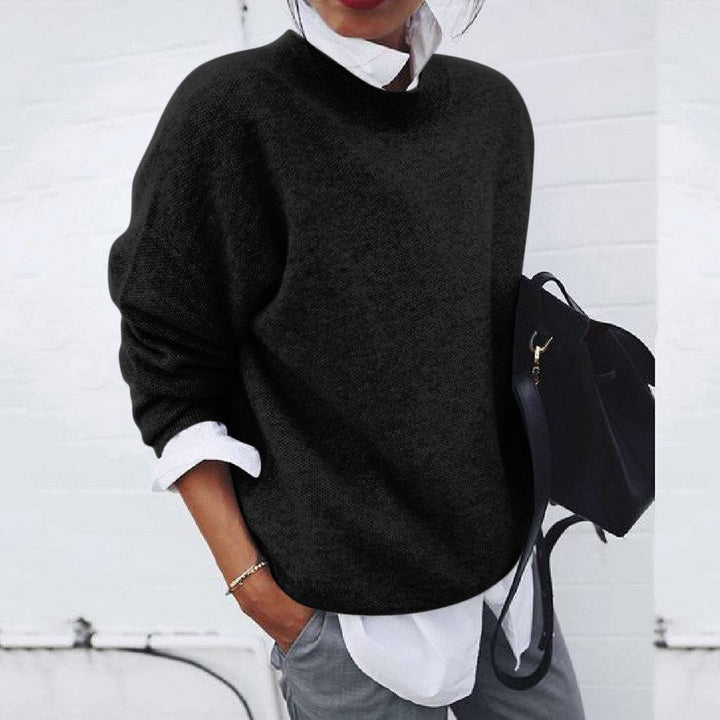 Elena Dames Trui Ronde Hals – Tijdloze Sweater voor Casual en Formele Gelegenheden, Verkrijgbaar in Diverse Kleuren 3