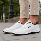 Heren Sneakers van Leer - Orthopedische Vrijetijdsschoenen met Antislip Zool en Gewatteerde Steunzool 2