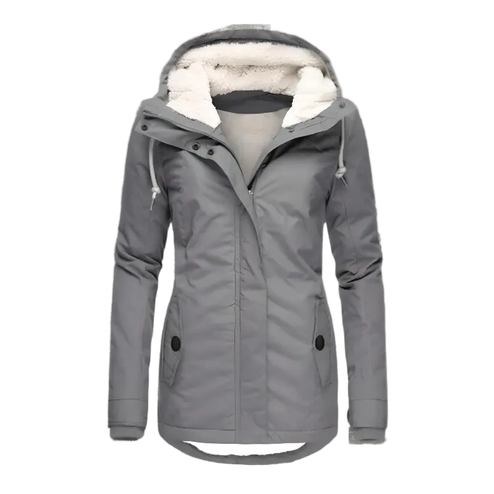 Lange Waterdichte Winterjas Dames met Capuchon en Warme Voering - Diverse Kleuren Beschikbaar 0
