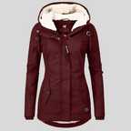 Lange Waterdichte Winterjas Dames met Capuchon en Warme Voering - Diverse Kleuren Beschikbaar 1