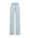 Lichtblauwe Bootcut Jeans met Voor- en Achterzakken – Verkrijgbaar in Diverse Lengtes voor Optimale Pasvorm 0