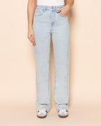 Lichtblauwe Bootcut Jeans met Voor- en Achterzakken – Verkrijgbaar in Diverse Lengtes voor Optimale Pasvorm 1