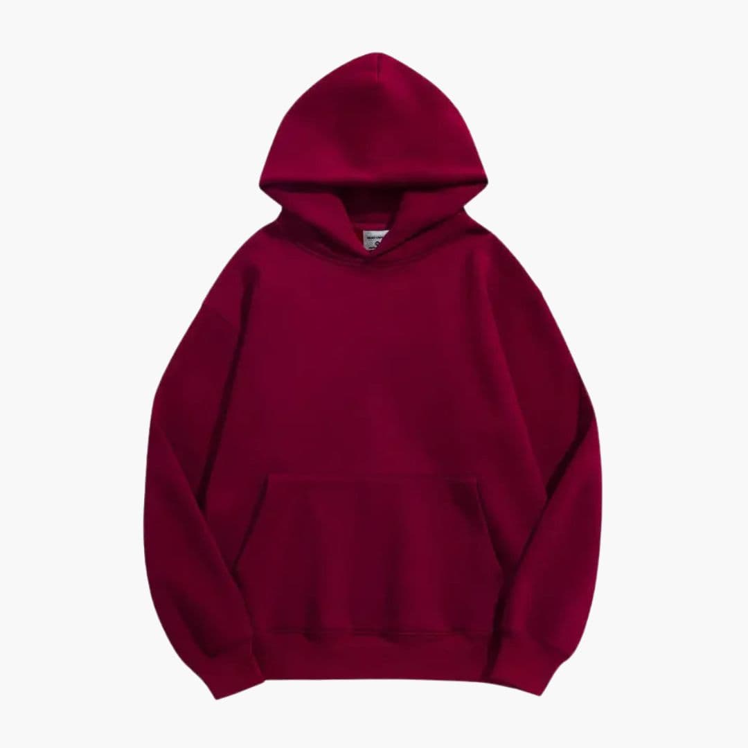 Men's Adjustable Hooded Sweatshirt with Kangaroo Pocket – Comfortable Pullover Hoodie for Casual Wear 2