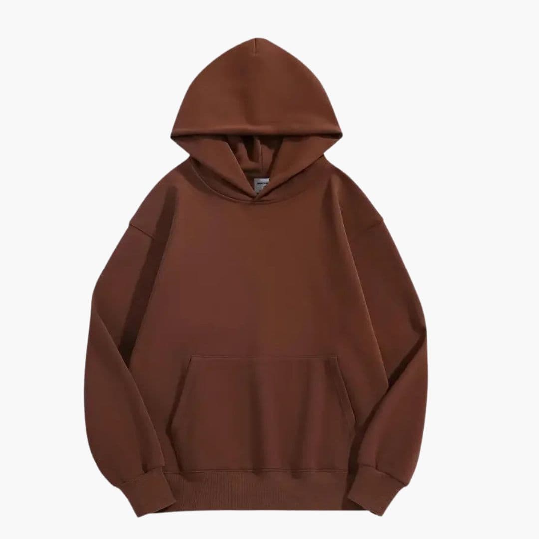 Men's Adjustable Hooded Sweatshirt with Kangaroo Pocket – Comfortable Pullover Hoodie for Casual Wear 4