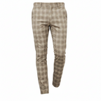 Men's Chino Pants with Diamond Pattern – Comfortable Slim Fit Casual Trousers in Stretch Fabric, Available in 4 Colors
