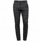 Men's Chino Pants with Diamond Pattern – Comfortable Slim Fit Casual Trousers in Stretch Fabric, Available in 4 Colors 6