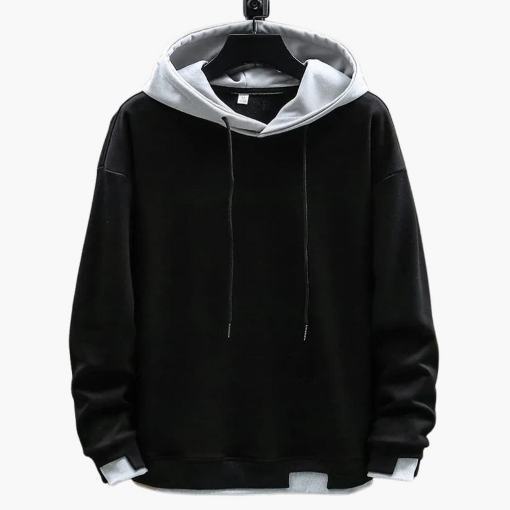 Men's Drawstring Hoodie with Kangaroo Pocket – Comfortable Everyday Wear, Relaxed Fit, Long Sleeves, Adjustable Hood 2