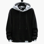 Men's Drawstring Hoodie with Kangaroo Pocket – Comfortable Everyday Wear, Relaxed Fit, Long Sleeves, Adjustable Hood 2