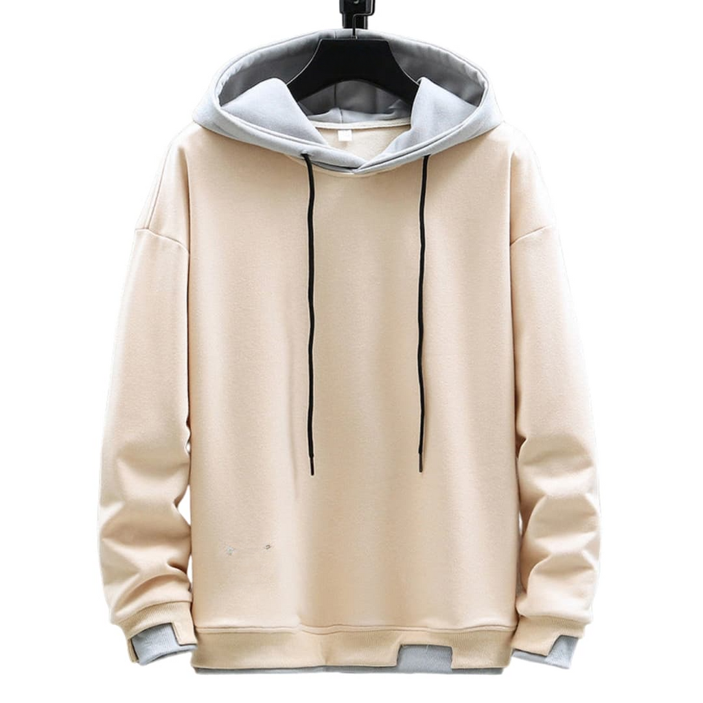 Men's Drawstring Hoodie with Kangaroo Pocket – Comfortable Everyday Wear, Relaxed Fit, Long Sleeves, Adjustable Hood 3