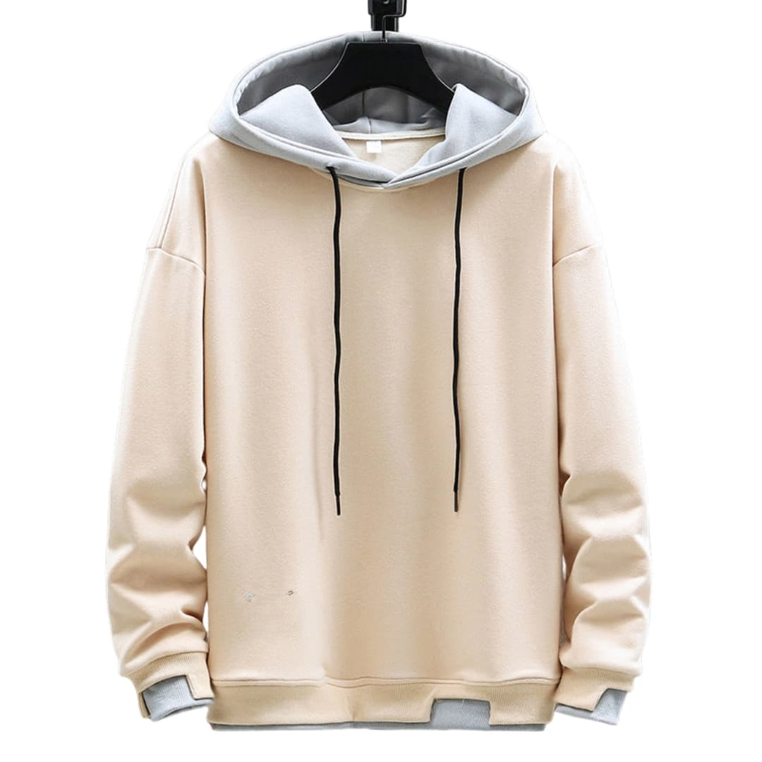Men's Drawstring Hoodie with Kangaroo Pocket – Comfortable Everyday Wear, Relaxed Fit, Long Sleeves, Adjustable Hood 3