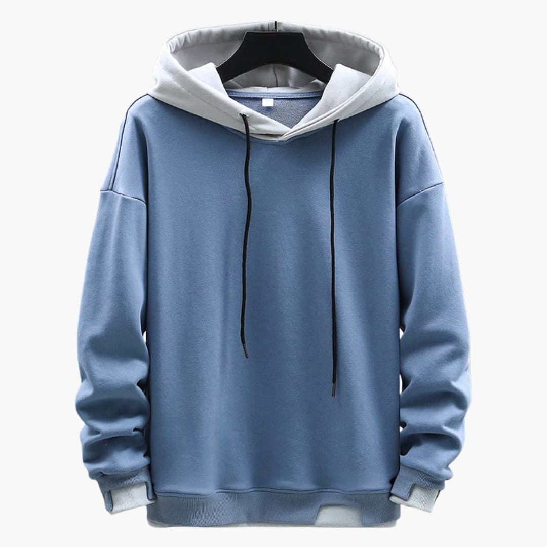 Men's Drawstring Hoodie with Kangaroo Pocket – Comfortable Everyday Wear, Relaxed Fit, Long Sleeves, Adjustable Hood 4