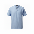 Men's Linen T-Shirt – Lightweight Breathable Summer Shirt, Comfortable Fit, Available in Sizes M-5XL