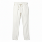 Men's Linen Trousers with Elastic Waistband – Breathable Summer Pants in 8 Colors