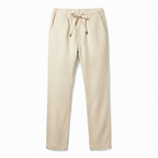 Men's Linen Trousers with Elastic Waistband – Breathable Summer Pants in 8 Colors