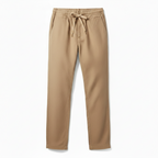 Men's Linen Trousers with Elastic Waistband – Breathable Summer Pants in 8 Colors