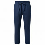 Men's Linen Trousers with Elastic Waistband – Breathable Summer Pants in 8 Colors 3