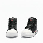 Men's Modern High Shoes for Autumn and Winter – Comfortable Fit in Black and White, Adjustable Laces, Sizes 39-44
