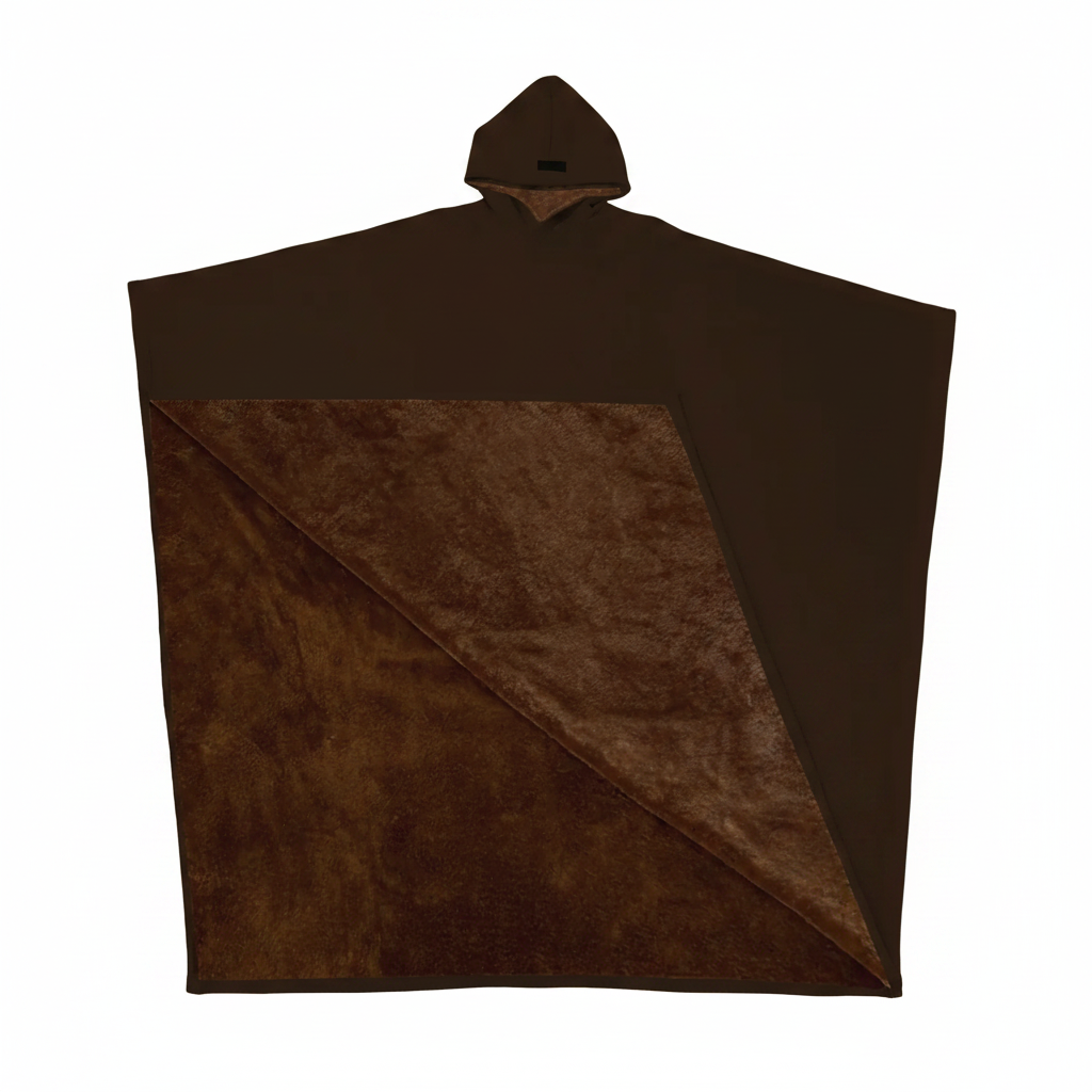 Oversized Hoodie Blanket in Soft Plush Fabric – Cozy Hooded Blanket for Lounging, Relaxation, and Travel 14