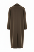 Oversized Lente Schouwjas met Double-Breasted Sluiting en Reverskraag – Lichtgewicht Casual en Chic Mantel 0