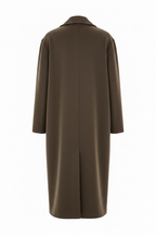 Oversized Lente Schouwjas met Double-Breasted Sluiting en Reverskraag – Lichtgewicht Casual en Chic Mantel 0