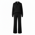 Soft Womens Lounge Set – Comfortable Relaxed Fit Loungewear Top and Bottoms in Multiple Colors