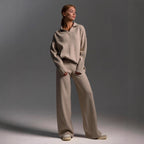 Soft Womens Lounge Set – Comfortable Relaxed Fit Loungewear Top and Bottoms in Multiple Colors 5