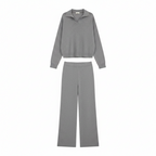 Soft Womens Lounge Set – Comfortable Relaxed Fit Loungewear Top and Bottoms in Multiple Colors 9