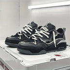 Sportieve Sneakers met Geometrisch Patroon – Comfortabele Herfst Schoenen voor Casual en Sportieve Activiteiten 2