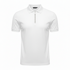 Stylish Solid Color Men's Polo Shirt with Zipper – Nicely Fitted, Available in 6 Colors, Sizes S-XXXL