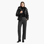 Women's Quilted Jacket with Hood and Front Pockets – Stylish Winter Coat for Comfort and Warmth 8