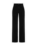 Zwarte Bootcut Jeans met Stretch en Diverse Lengtes – Comfortabele Pasvorm en Praktische Zakken 0