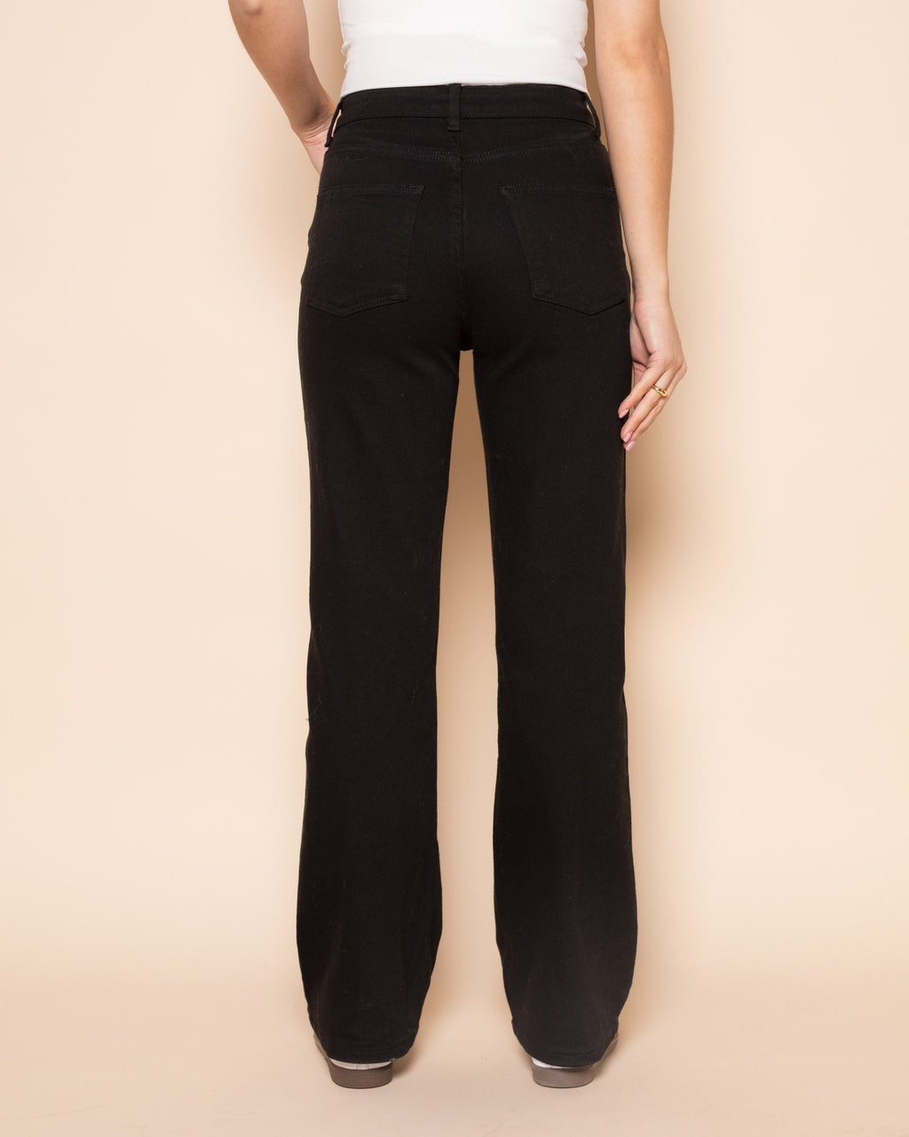Zwarte Bootcut Jeans met Stretch en Diverse Lengtes – Comfortabele Pasvorm en Praktische Zakken 3
