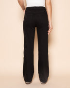 Zwarte Bootcut Jeans met Stretch en Diverse Lengtes – Comfortabele Pasvorm en Praktische Zakken 3